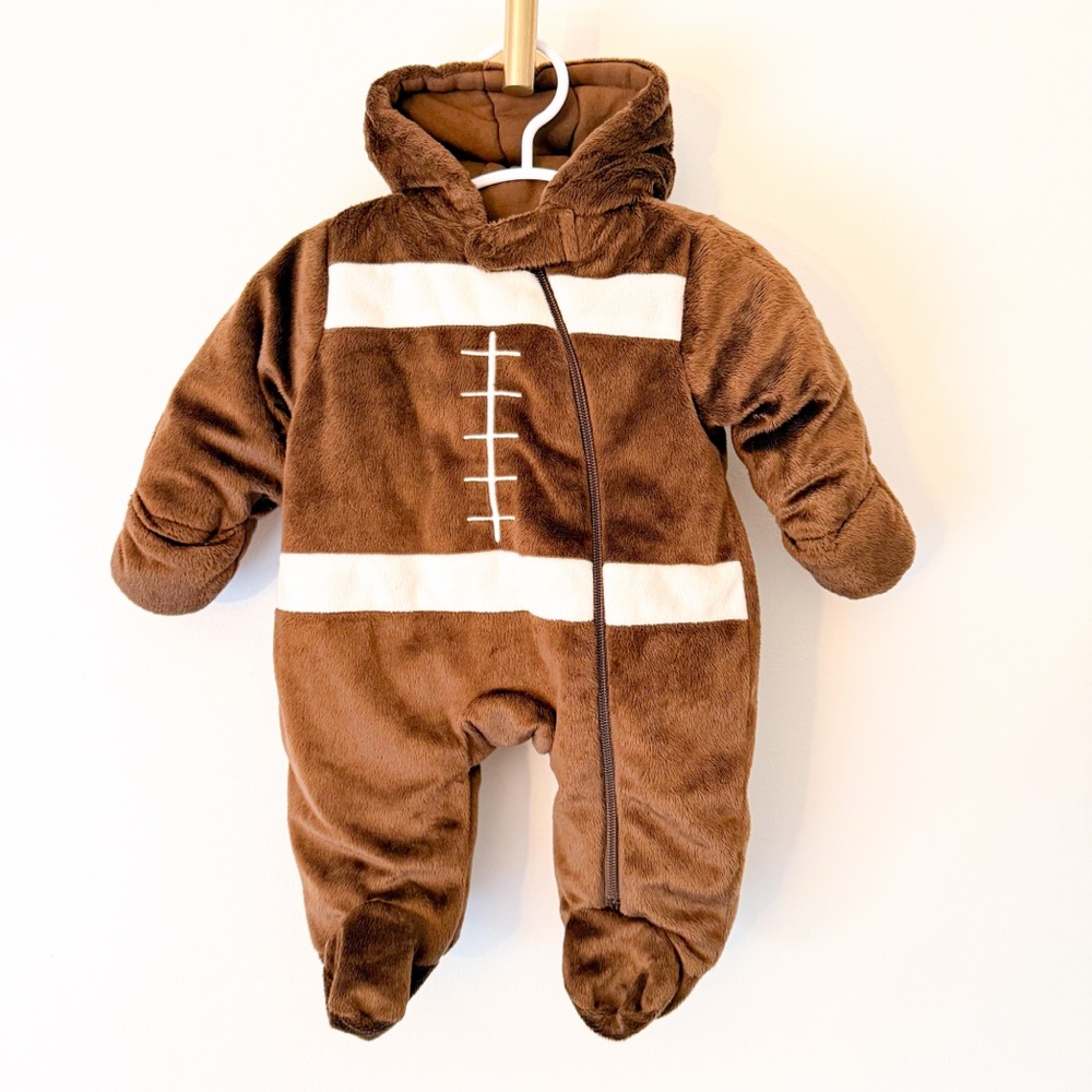 ⭐️ Koala Kids Brown and White Football One Piece